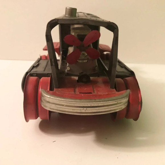 Vtg Nomura Japan Tin Battery 1200 Piston Action Tractor Incomplete Not Working - Picture 8 of 16